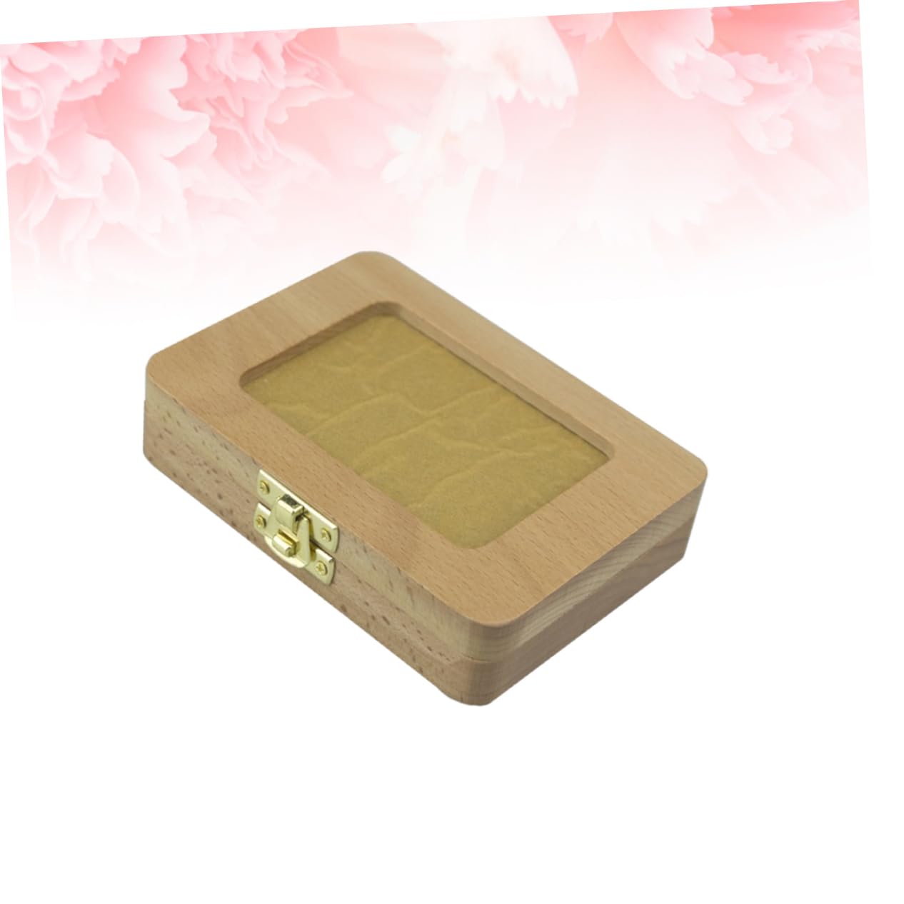 3 piezas Contenedor fetal de for niños Organizador de recuerdos de madera for niños Caja de almacenamiento de de madera Soporte de hada de los Marco de fotos conmemorativo Bambú hombres y mujeres conm
