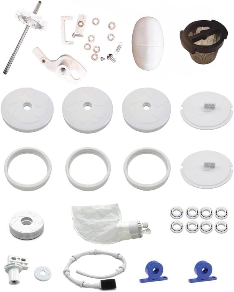 FibroPool Deluxe Polaris 280 Pool Cleaner Tune-Up Kit, Complete Replacement Parts Set