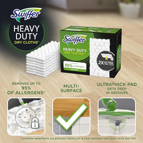 Swiffer Sweeper Heavy Duty Dry Sweeping Cloths, 40 Count - image 2