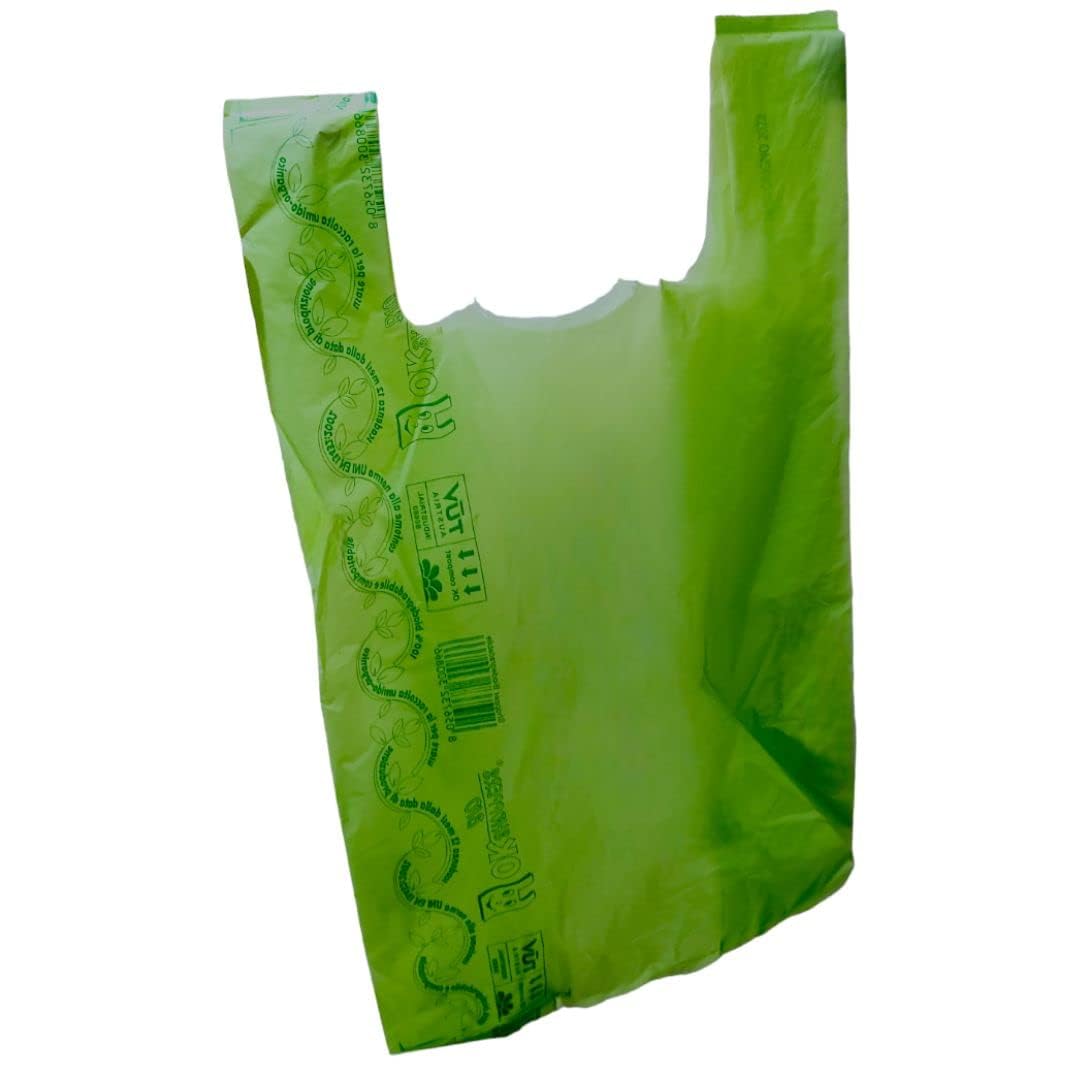 Buste Compostabili 27x50 Buste Shopper Biodegradabili 500 Pz