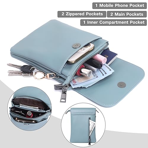 24% Off KUKOO Women's PU Leather Crossbody Phone Purse - Image 4