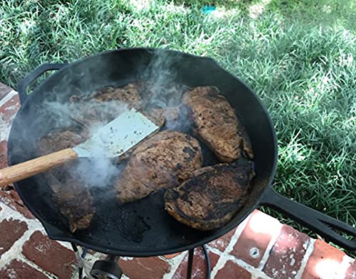 King-Kooker-20-Seasoned-Cast-Iron-Skillet-Black-Large