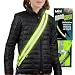 MOONSASH Mini - Patented Reflective Night Safety Gear for Kids & Small Adults > A Must Have for Young School Commuters > Reversible, Comfortable, Practical & Stylish Safety Band