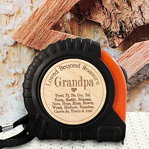 Cinta métrica personalizada para papá 3 m miniatura 2
