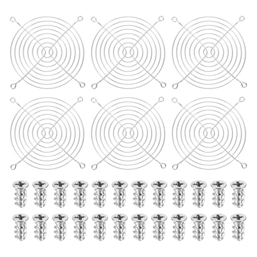 Grille de ventilateur 120mm métallique pour stopper la surchauffe des PC