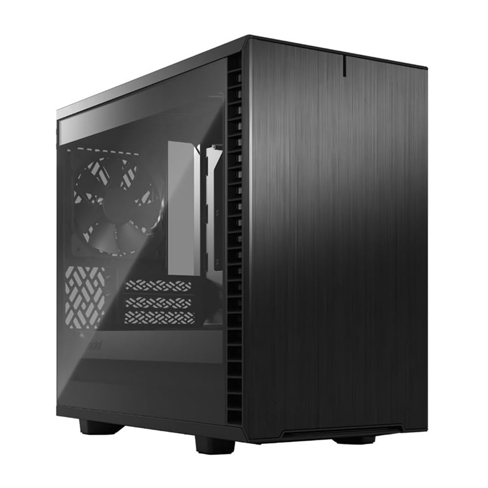 フラクタルデザイン define7 compact TG Light Tint Fractal Design Define 7 Compact Black TG Light Tint ミドル