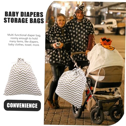 Bolsa organizadora portátil para pañales Toddmomy miniatura 7