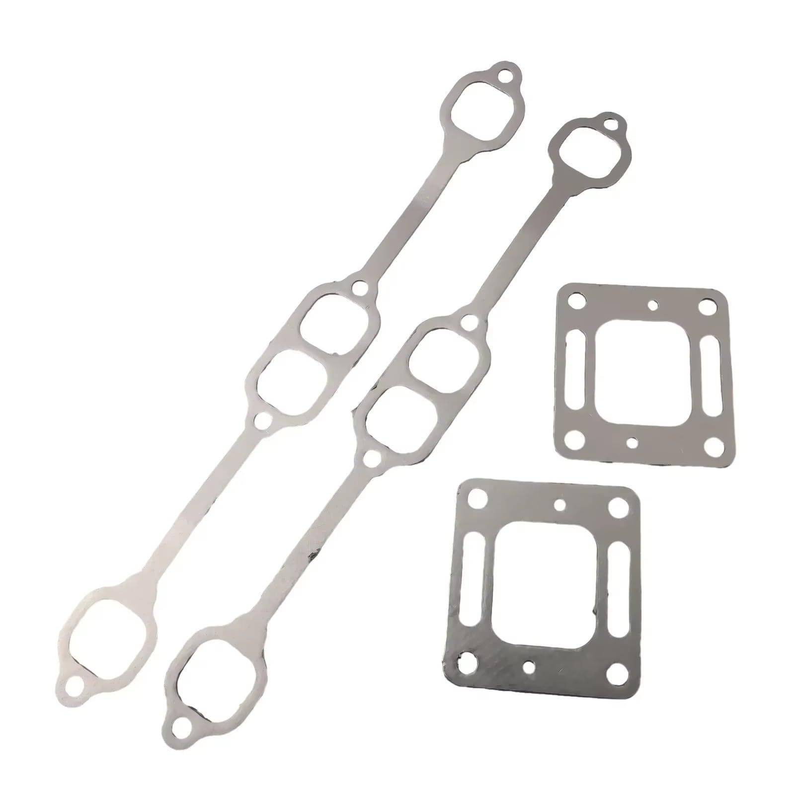per Motori Mercruiser da 5.0 e 5.7 1980-2002, 4 guarnizioni per collettore di Scarico per Rialzo Centrale, Accessori per Auto, Guarnizione valvola EGR
