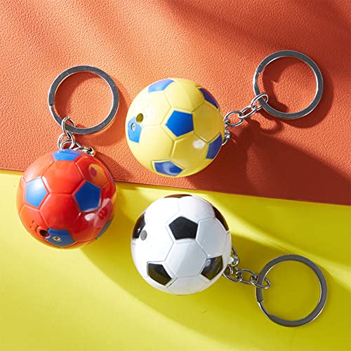 Encendedor creativo con diseño de fútbol y llavero miniatura 5