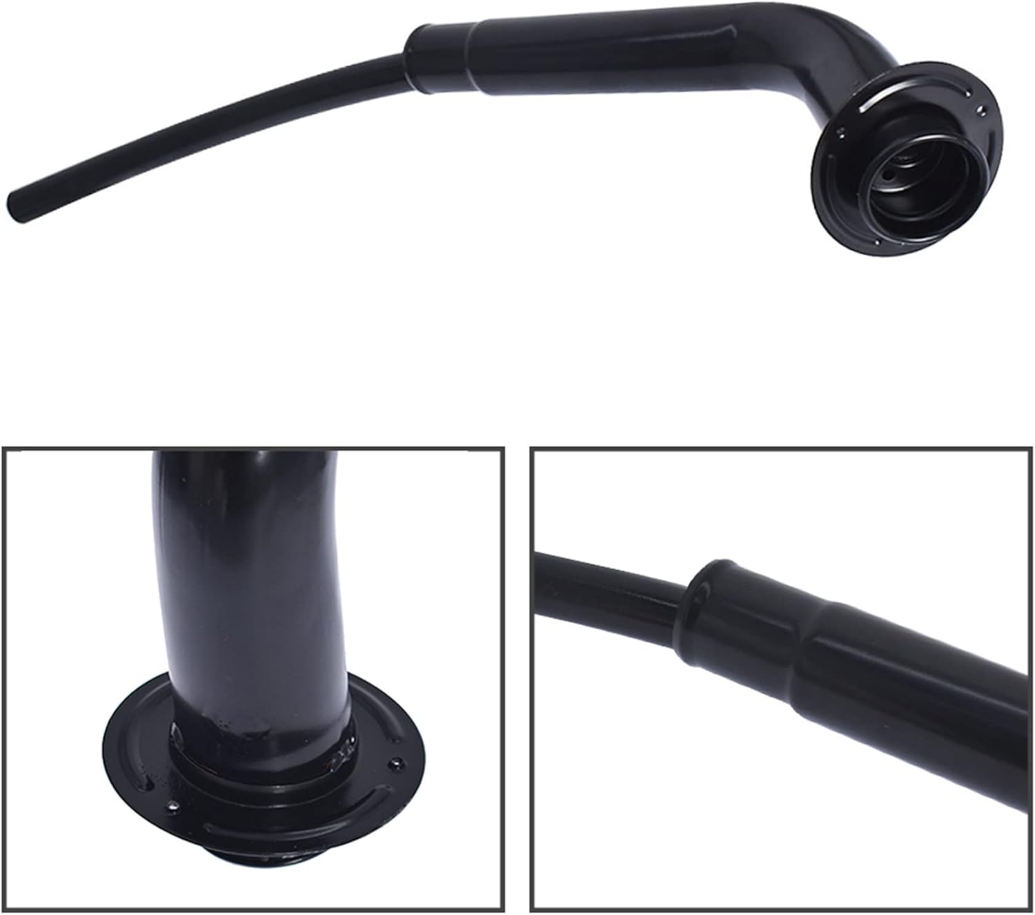 GXYWADY Fuel Tank Hose Fuel Gas Tank Filler Neck Tube Pipe Replacement for 1987-1996 F150 / 1987-1997 F250 / 1990-1997 F350 Replaces E7TZ9034B Black