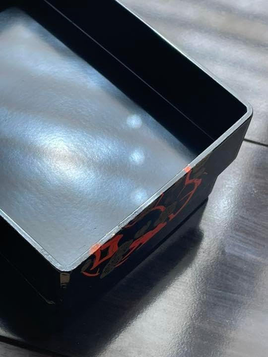 会津塗り重箱 (取手付き木箱入り) ホーム＆キッチン