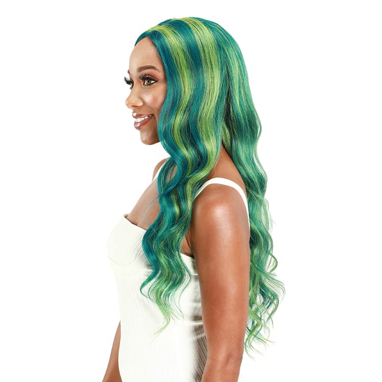 Zury SiS Synthetic HD Lace Front Wig - Shay (Color:1 Jet Black)