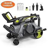 ▲【Con Perchero, Estructura Portátil】 - Puedes envolver el hubo alrededor del estante, Conveniente de llevar accesorios. Dos ruedas que pueden pararse o caminar fácilmente