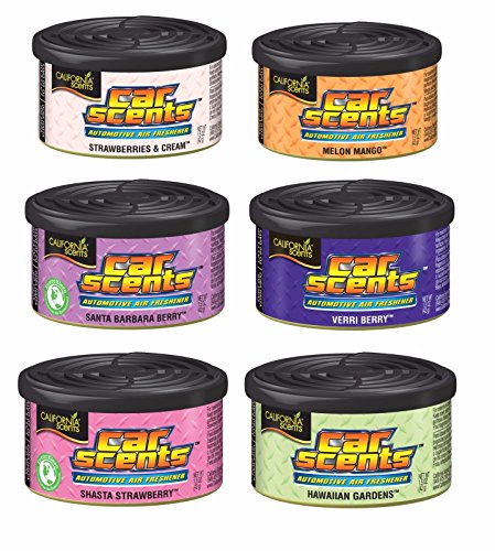 California Scents (6 Random Pack) Car/Home Air Freshener
