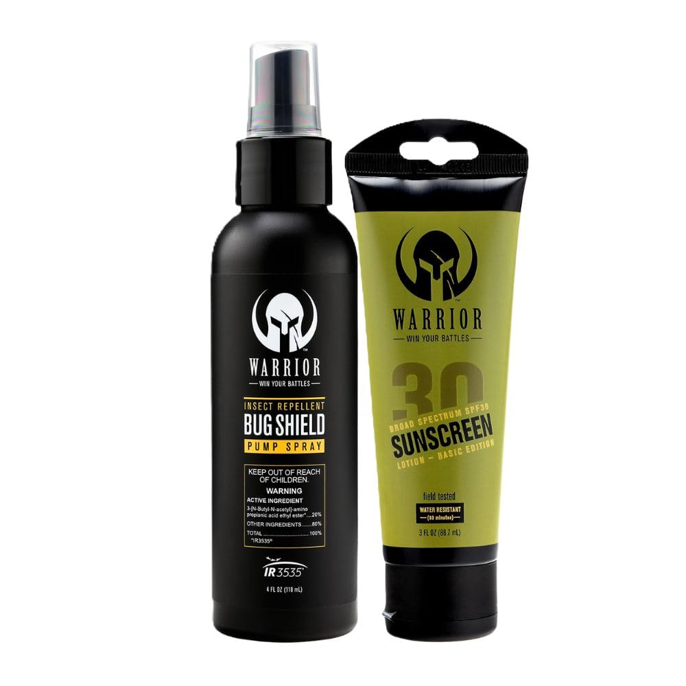 WARRIOR - WIN YOUR BATTLES- Sunscreen SPF 30 Lotion - Water Sweat Resistant Body Lotion with SPF -