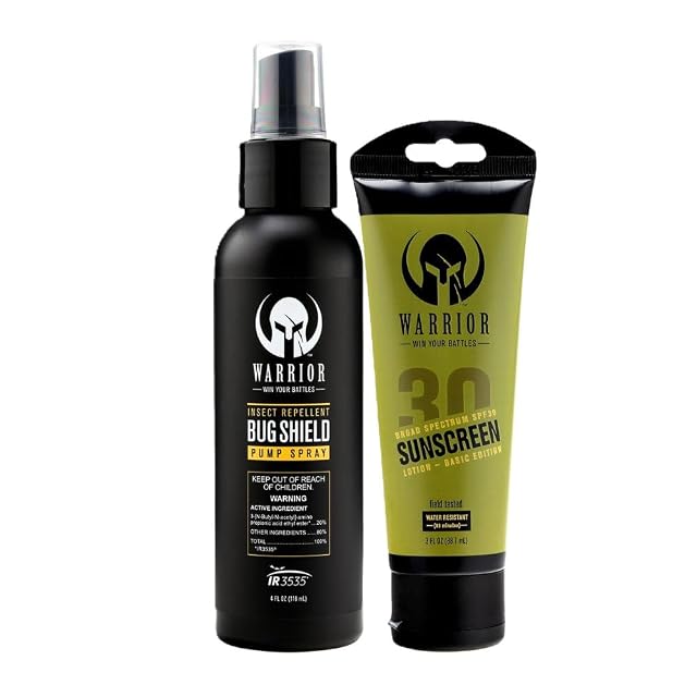 WARRIOR - WIN YOUR BATTLES- Sunscreen SPF 30 Lotion - Water Sweat Resistant Body Lotion with SPF -