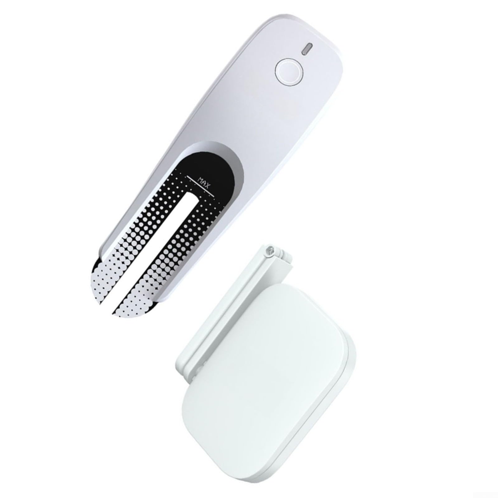 3-in-1 WiFi Bodenfeuchtemessgerät mit App-Fernüberwachung für Lufttemperatur und Lichtintensität, smarter Sensor zur Echtzeit-Datenanalyse und automatischen Bewässerung im Innen- und Außenbe(B)