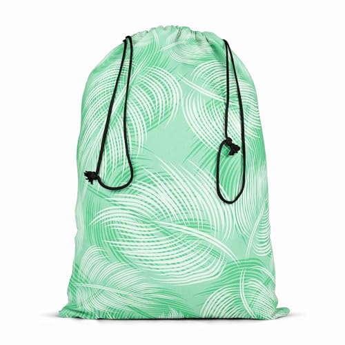 Image of ArtzFolio Spring Leaves D1 | Reusable Sack Bag | Bag for Gym, Storage, Vegetable & Travel