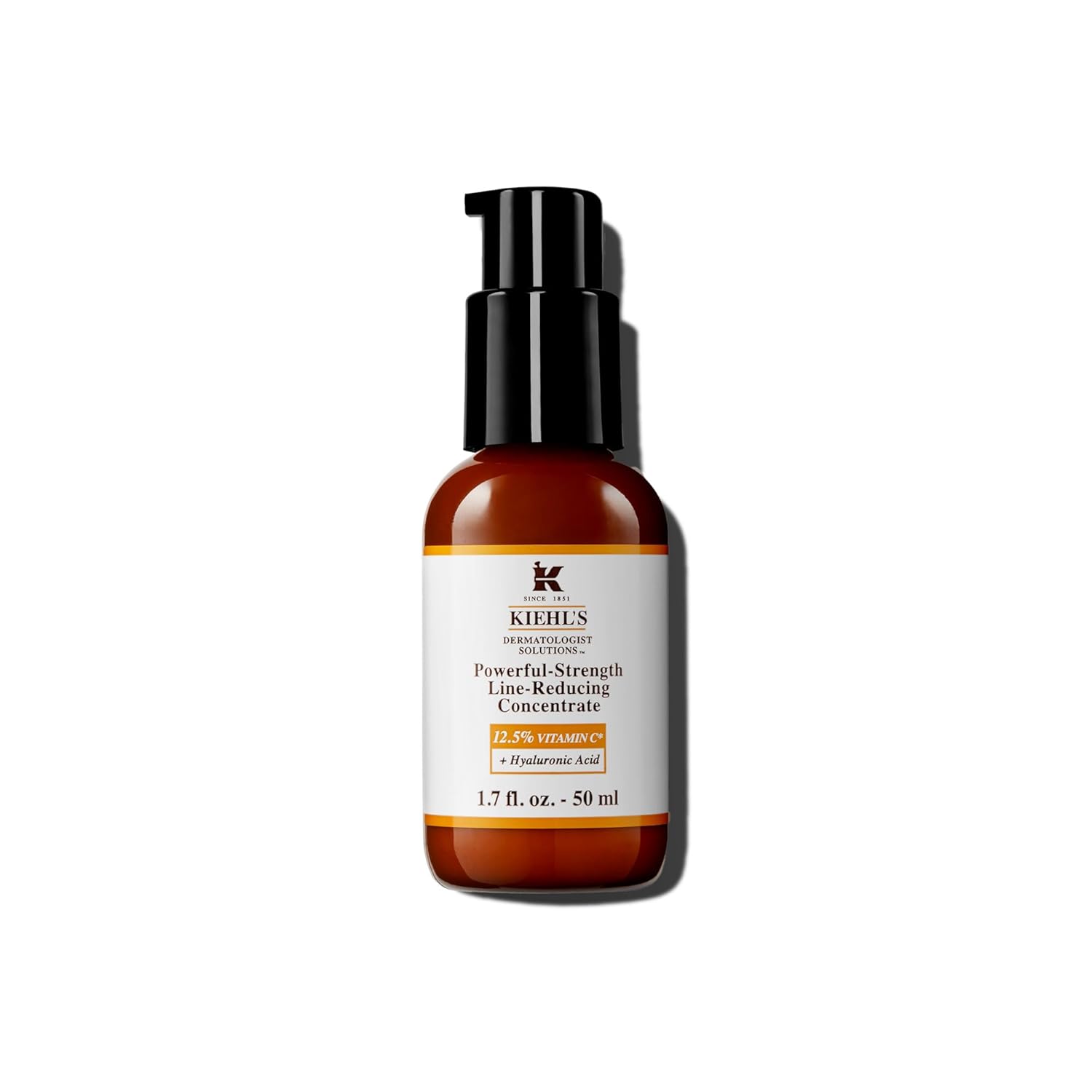 Kiehl’s Powerful-Strength 12.5% Vitamin C Serum, Line-Reducing Concentrate for Face, Boosts Radiance & Firmness, Smooths & Plumps Skin, with Hyaluronic Acid, Dermatologist-Tested Kiehl’s Powerful-Strength 12.5% Vitamin C Serum, Line-Reducing Concentrate for Face, Boosts Radiance & Firmness, Smooths & Plumps Skin, with Hyaluronic Acid, Dermatologist-Tested