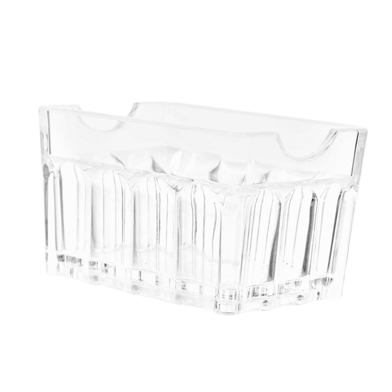 KICHOUSE Elegant Acrylic Tea Bag and Sugar Packet Holder Organizer Box for Desktop Easy to Clean