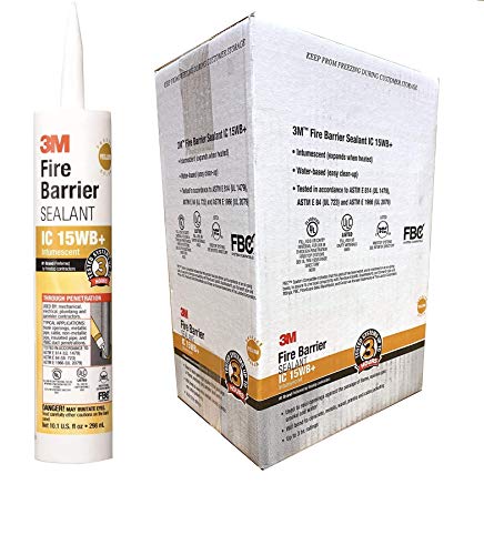 Image of 3M(TM) Fire Barrier Sealant IC 15WB+, 10.1 fl. oz, Cartridge, 12 /case You are Purchasing The Min Order Quantity which is 12 CART