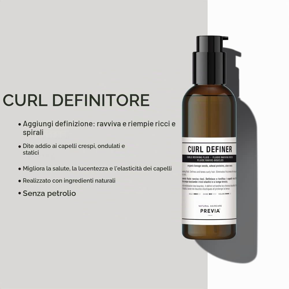 Previa Curl Definer Siero ravviva ricci 200ml