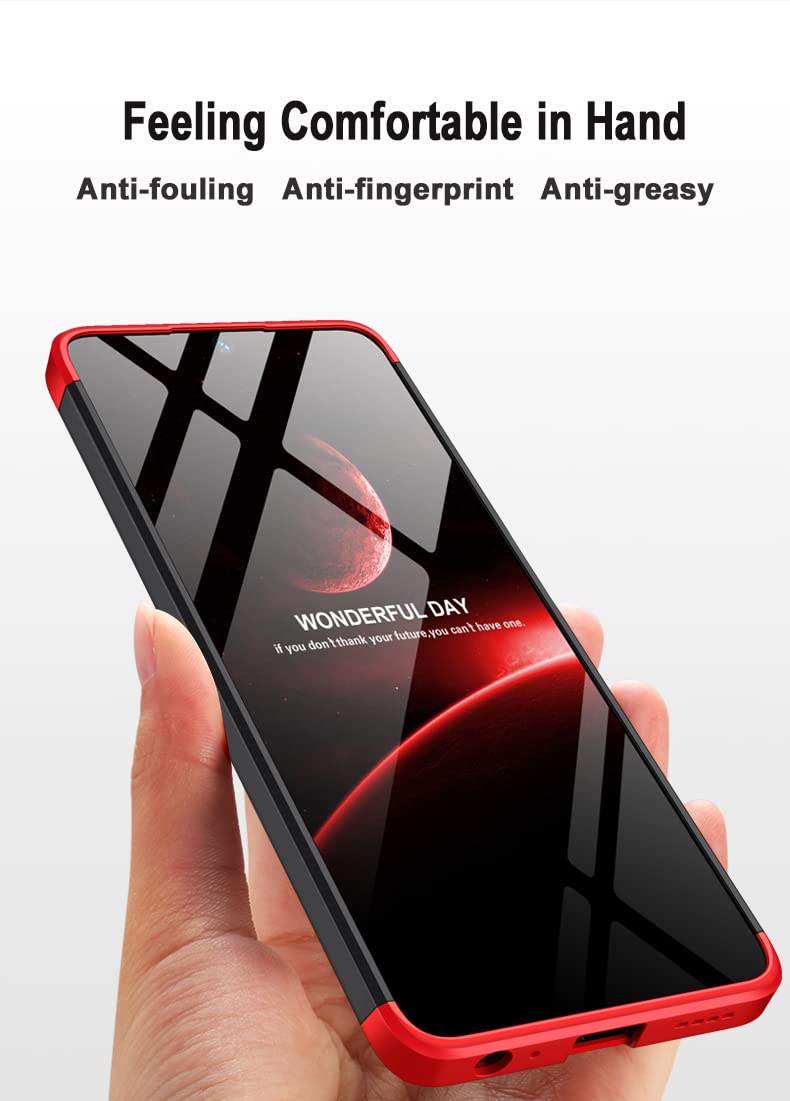 Max Power Digital Cover per Xiaomi Poco M4 Pro 5G Silicone Trasparente Housing Antiurto Doppio Lato 360 Gradi Doppio Strato Anteriore e Posteriore Custodia Protettiva Case