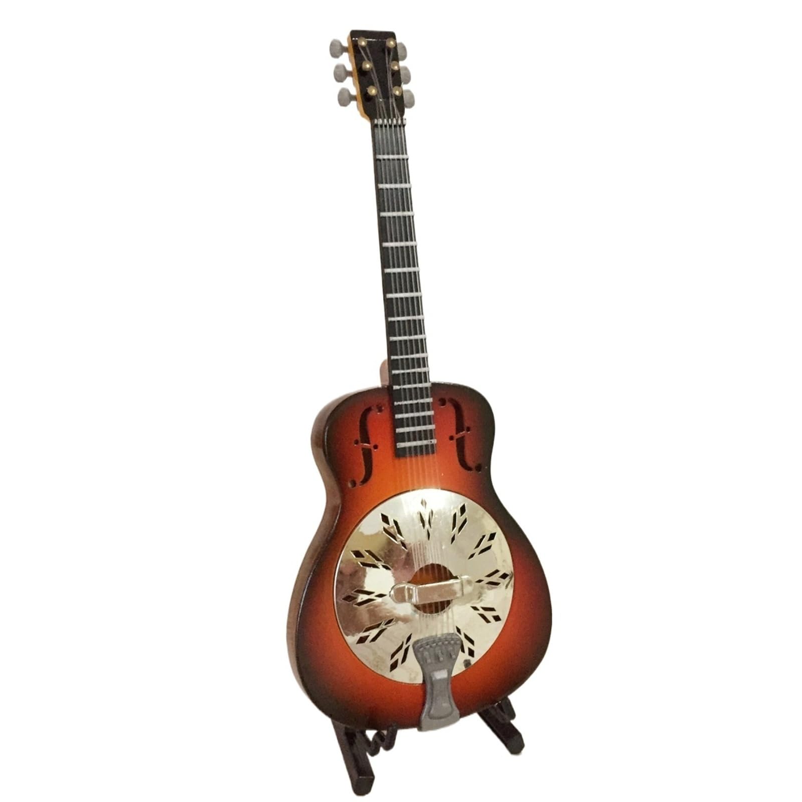 18cm Miniature Electric Guitar Model Ornament Musical Instrument Decor