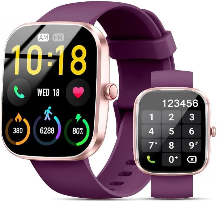 Smart Watch for Men Women (Answer/Make Call), 2025 New 1.91″ HD SmartWatch, Fitness Watch with 120+ Sport Modes, IP68 Waterproof, Heart Rate/Sleep Monitor, Pedometer, Activity Tracker for Android iOS Smart Watch for Men Women (Answer/Make Call), 2025 New 1.91″ HD SmartWatch, Fitness Watch with 120+ Sport Modes, IP68 Waterproof, Heart Rate/Sleep Monitor, Pedometer, Activity Tracker for Android iOS