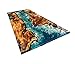 Handmade Live Edge Epoxy Resin Dining Table Top +Optional table legs, Customized Special Ocean Epoxy Resin Table, Unique Dining Room Table, Living Room Table, Ocean Table, Gift New Home (42x80 inch)