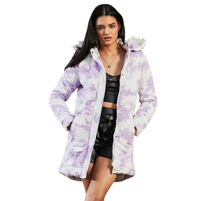 Image of PINACOLADA Women's Fleece-Lined Biker Jacket for Casual Wear | Spread Collar | Long Sleeve | Zipper Closure | Jacket Crafted with Comfort Fit for Everyday Wear