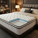 Arensberger Viktoria Matratze 160x200 cm | Taschenfederkernmatratze 25 cm mit 5 cm...