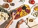 SOLTAKO La Rustica - Große rustikale Snackschale aus Olivenholz Dipschale Tapasteller Schale Holz Olivenholz Holzschale Salatschüssel Brotschale für Tapas