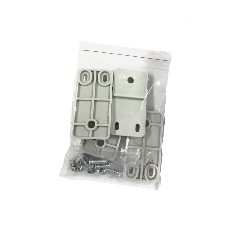 ARLI Schaltschrank IP65 Sichttür Industriegehäuse 300 x 400 x 165 mm verzinkter Montageplatte Verriegelung transparent Tür Gehäuse Leergehäuse ABS Kunststoff leer Schrank 30 x 40 x 16,5 cm