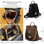 3-Way Crossbody Oxford Cloth Bag - Anti-Theft Multi-Purpose Large Capacity Oxford Cloth Lightweight Shoulder Bag - Image 4