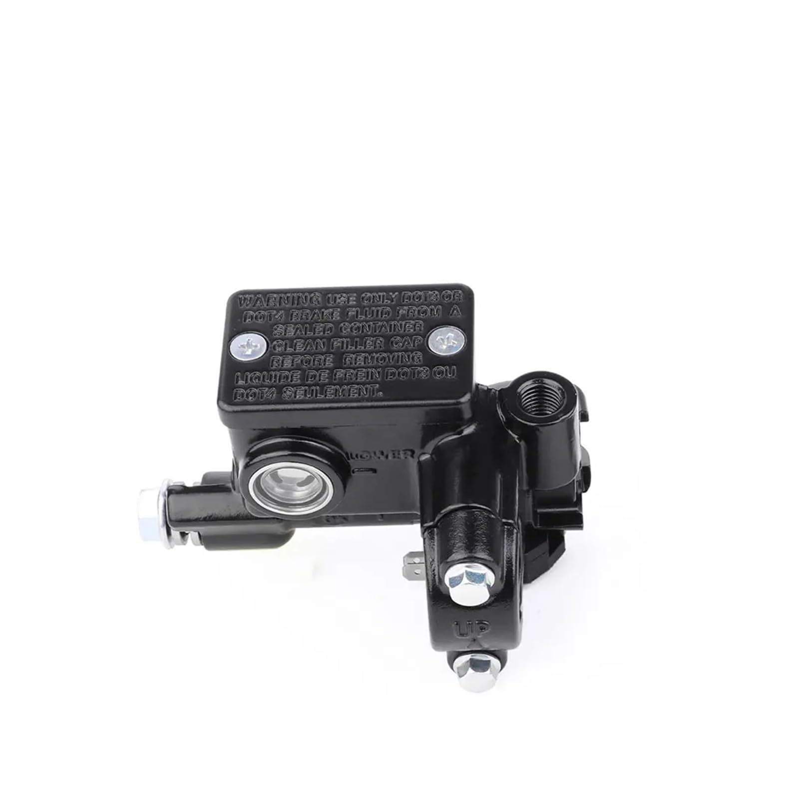 Drovian Hydraulic Brakes DRZ400 Brake for Master Cylinder Pump Lever for Suzuki DRZ250(Black-Pump)