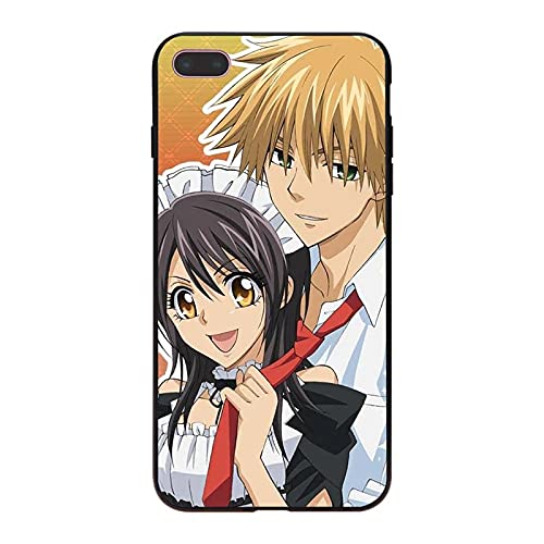 Maid Sama Phone Case Kaichou Wa Maid sama Misaki Usui Takumi Anime Phone Case for iPhone 6 7 8 11 12 Pro XS MAX XR X Mini Plus SE 2020 Soft Silicone Phone 072