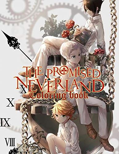 The Promised Neverland Coloring Book: Favorite The Promised Neverland Collection Coloring Book For B