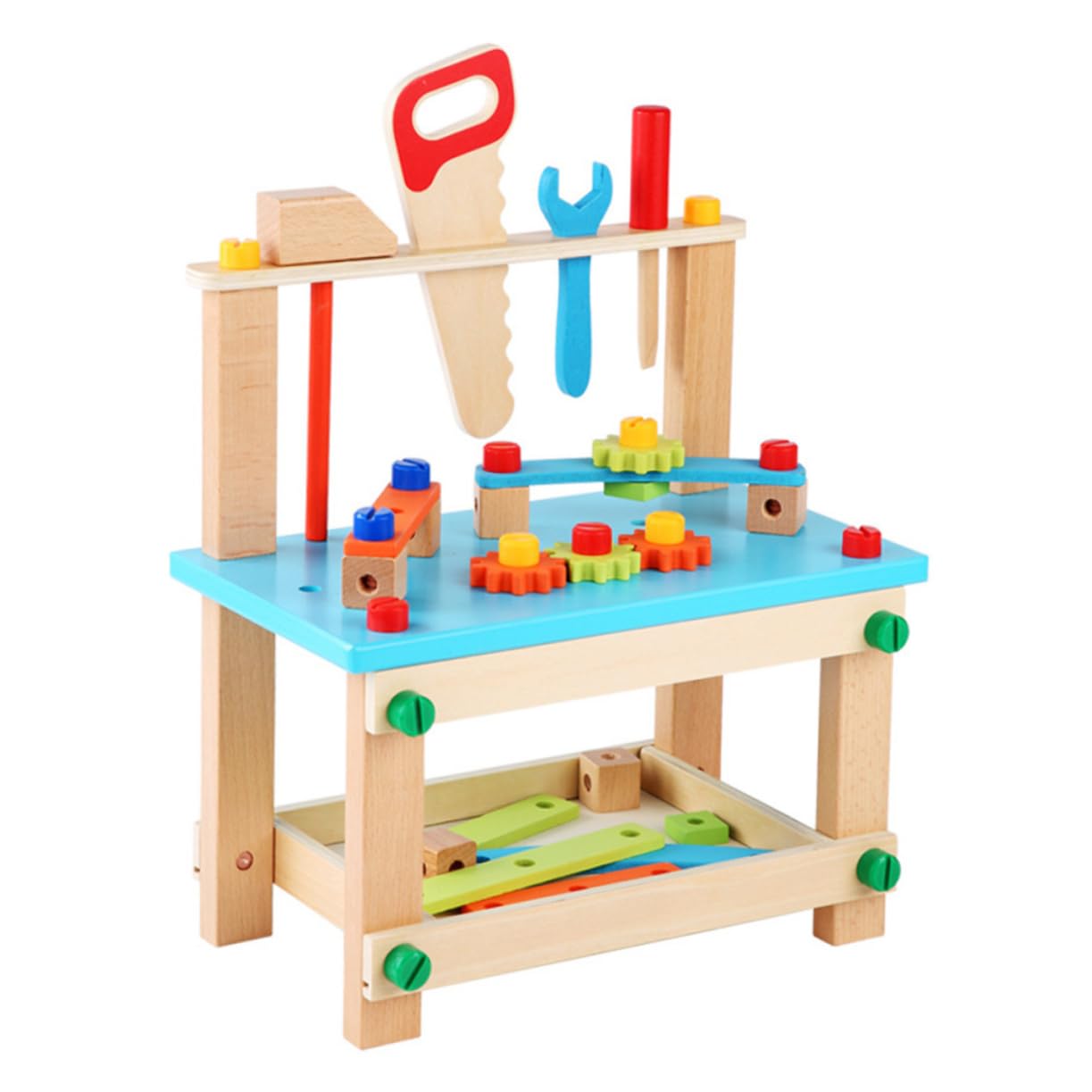 SUPVOX Interactive Boys and Girls Tool Workbench Dismounting Tool Chair Learning Toys for Boys Girls Ages 3