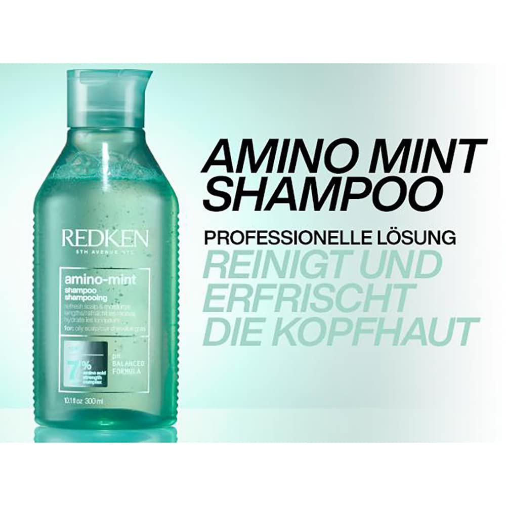 Redken Amino Mint Shampoo: Erfrischendes Haarshampoo gegen fettige Haare