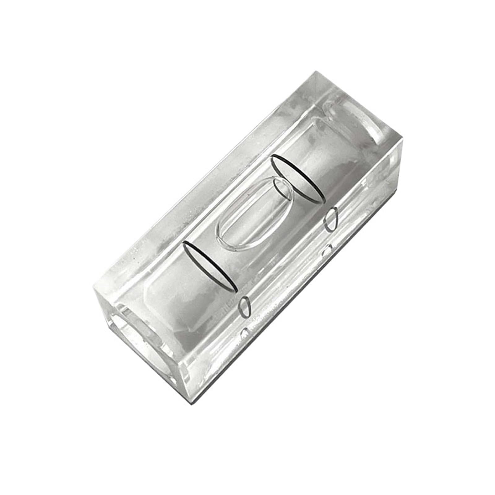 Niveau à bulle magnétique carré en acrylique, 2 pièces, 151540mm, 4cm, nivellement en plastique