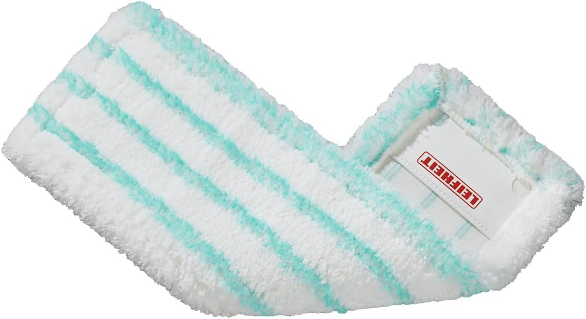 Profi Micro Duo Floor Wiper Cover, Folded, for All Smooth & Tile Floors – 16.5 inch Microfibre Replacement with Special Bristles for Deep Cleaning – Washable, Reusable, Fits Profi Mop