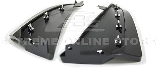 Miniatura 8 de Reemplazo para todos los modelos Chevrolet Corvette C8 2020 | GM Factory XL Estilo extendido de carbono pintado con flash metálico de carbono