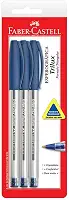 Esferográfica Trilux 032 Médium, Faber-Castell, SM/032AZ, Azul
