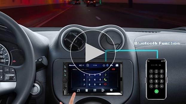 Amazon.com: Double Din Car Stereo with Bluetooth,7 Inch