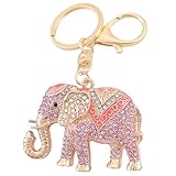 Photo Gallery muamax portachiavi portafortuna a forma di elefante, con strass e opale, portachiavi da donna con ciondolo a forma di elefante, ciondolo per borsa da donna, rosa, s Photo Gallery muamax portachiavi portafortuna a forma di elefante, con strass e opale, portachiavi da donna con ciondolo a forma di elefante, ciondolo per borsa da donna, rosa, s