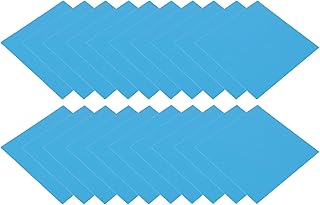 36pcs Rubber Oral Dam Universal Dental Dam Environmentally Friendly Hygienic Dental Dam Light Blue Dental Rubber Dam Helping Dentists to Restore Teeth,Dental Dam Light Blue Dental