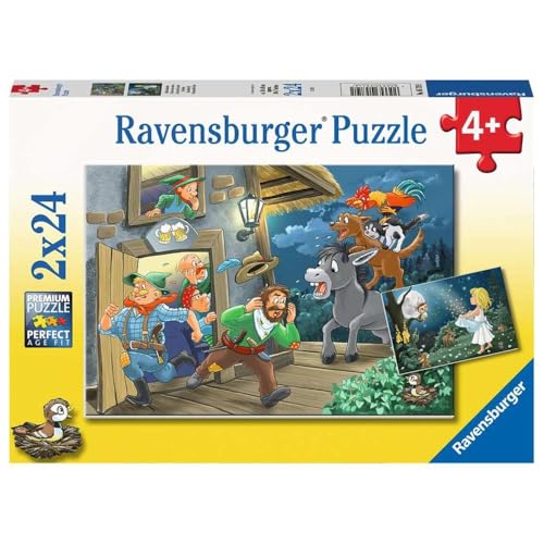 Ravensburger Puzzle pour Enfants - 05719 Story Time - Puzzle de 2 x 24 pièces pour Enfants de 4 Ans et Plus