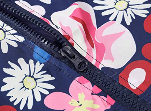 Mousmile Toddler Baby Boys Girls Patterned Zip Up Sweatshirt W/Pocket Long Sleeve Hoodies Lightweight Windbreaker Jacket (D, 18-24 Months) #TOP2