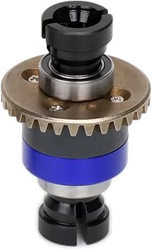 Steel Assembled Differential 30T 0.8Mod GROM for ARRMA 1/18 Granite Typhon 1/14 Mojave GROM,Replacement # ARA311177#ARA311177V2 (Blue)